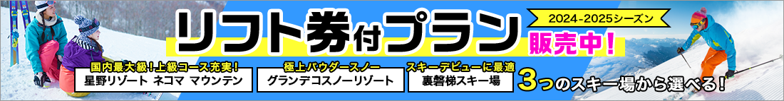 リフト券付プラン